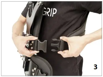 FLYCAM VSTA-II-AV Stabilizer Arm & Vest - buckles