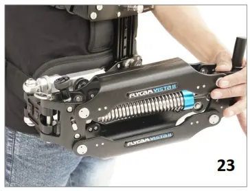 FLYCAM VSTA-II-AV Stabilizer Arm & Vest - ingle arm