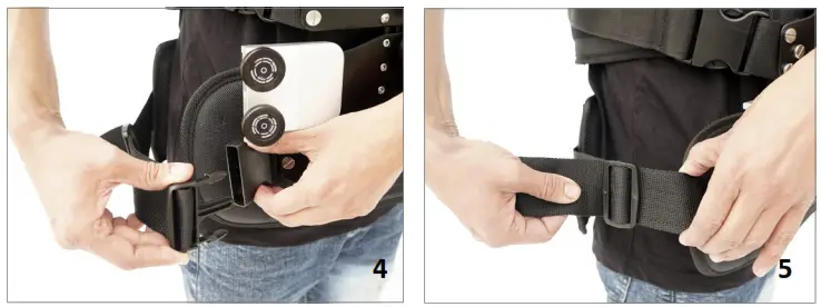 FLYCAM VSTA-II-AV Stabilizer Arm & Vest - ip Pad