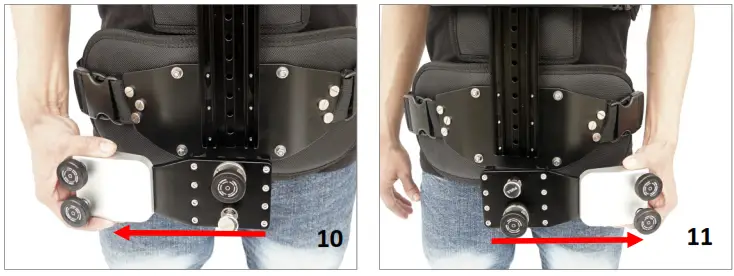 FLYCAM VSTA-II-AV Stabilizer Arm & Vest - ocket Block