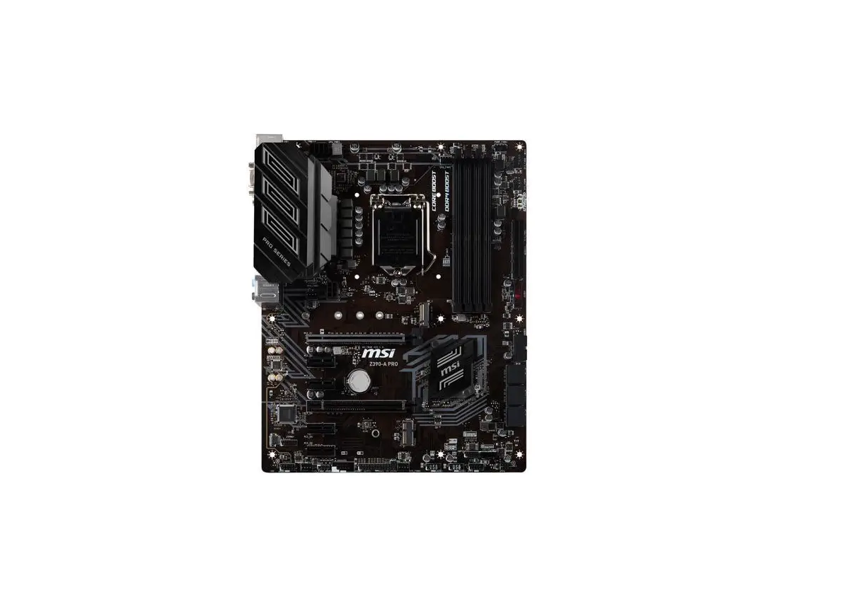 Msi Z390 A Pro Motherboard User Manual