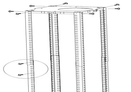 Hoover HTSI9CBK5XWIFI Cooker Hoods built in island and wall mounted - CEILING MOUNTING INSTALLATION 2