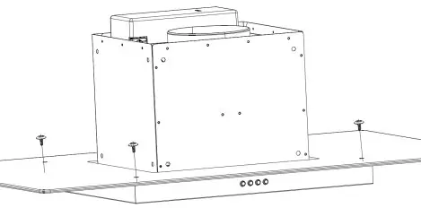 Hoover HTSI9CBK5XWIFI Cooker Hoods built in island and wall mounted - CEILING MOUNTING INSTALLATION 4