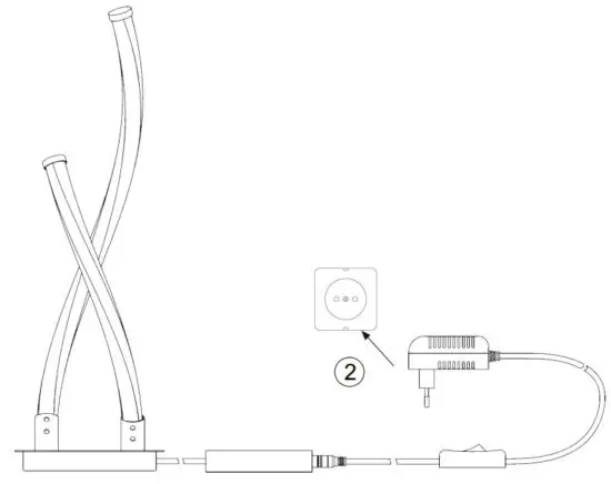 FIG 2 Electrical connection