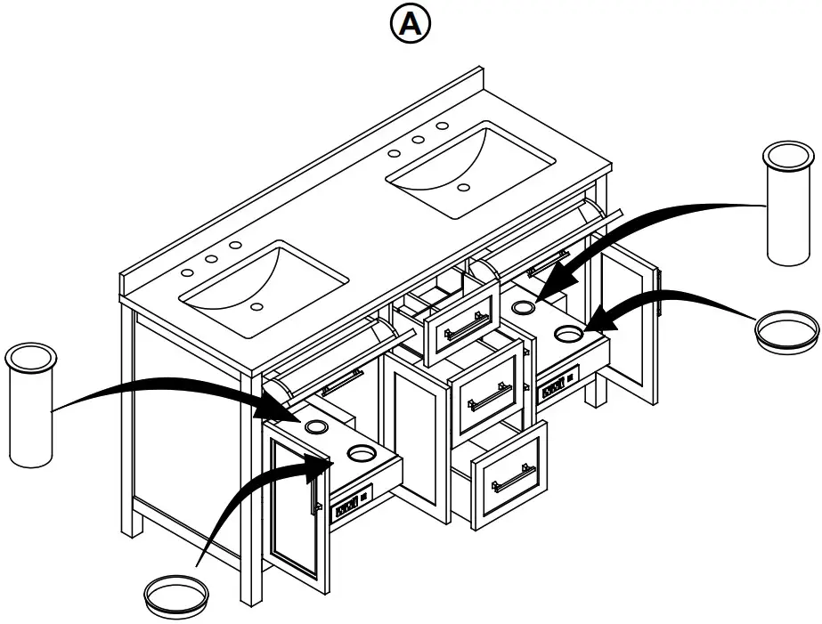 BRINKHAVEN 72AG =-W - GB Allen+Roth -INSTALLATION 2
