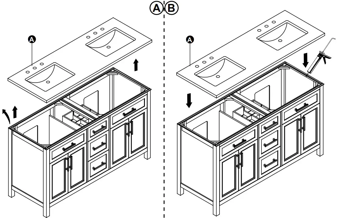 BRINKHAVEN 72AG =-W - GB Allen+Roth - INSTALLATION