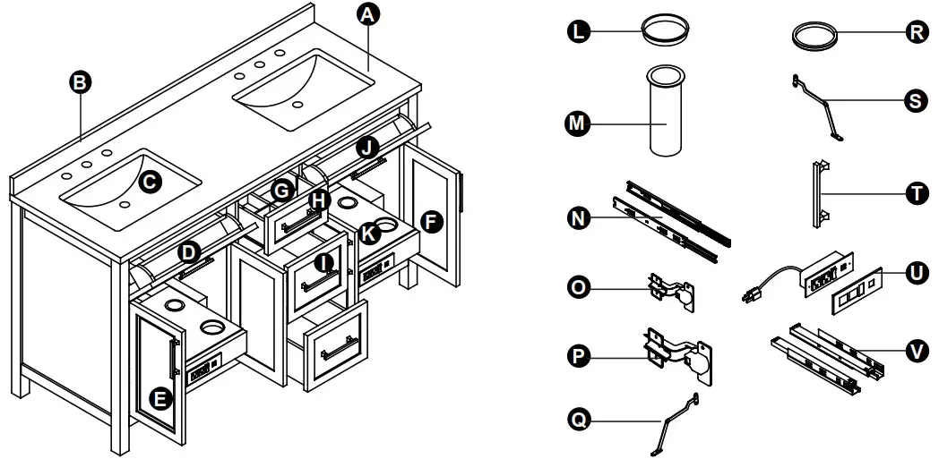 BRINKHAVEN 72AG =-W -PART LIST