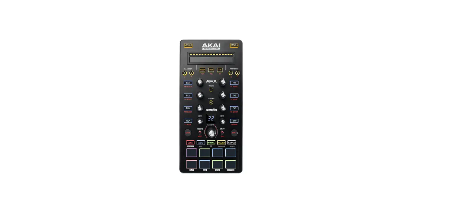 Akai Professional Afx Advanced Serato Dj Controller User Guide Akai Professional Afx Advanced Serato Dj Controller User Guide
