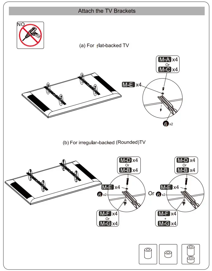 FITUEYES F01F1461L TV Stand with Mount - Figure 4
