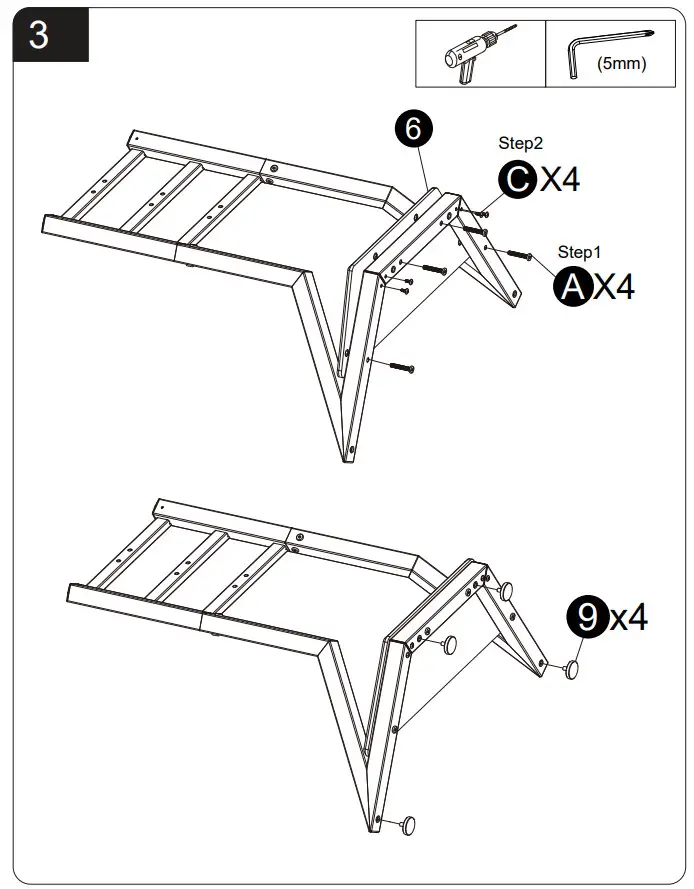 FITUEYES F01F1461L TV Stand with Mount - Figure 7