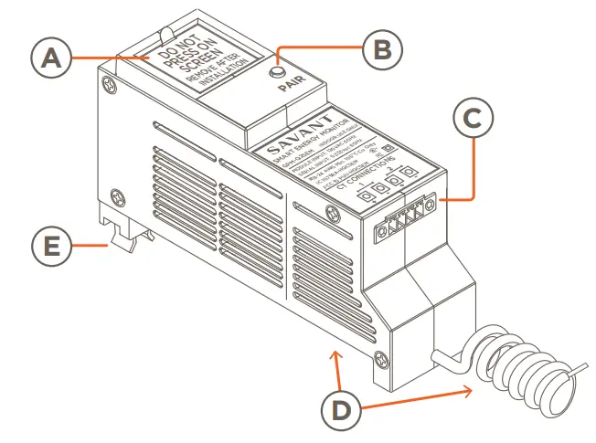 SAVANT GPM H25SEM Smart Energy Monitor - System Overview 1