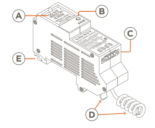 SAVANT GPM H25SEM Smart Energy Monitor - System Overview 5
