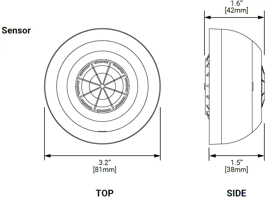 COOPER lighting OEM-WOB-WH WaveLinx Lite Wireless Outdoor Fixture Mount Sensor 1