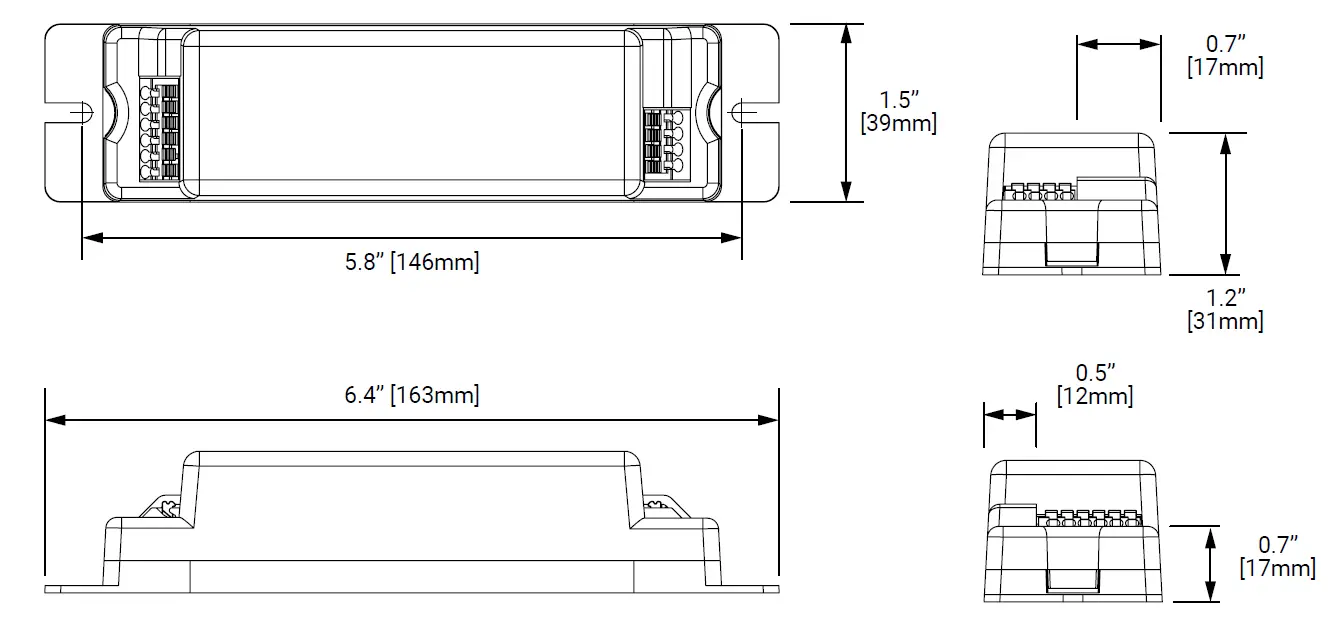 COOPER lighting OEM-WOB-WH WaveLinx Lite Wireless Outdoor Fixture Mount Sensor 5