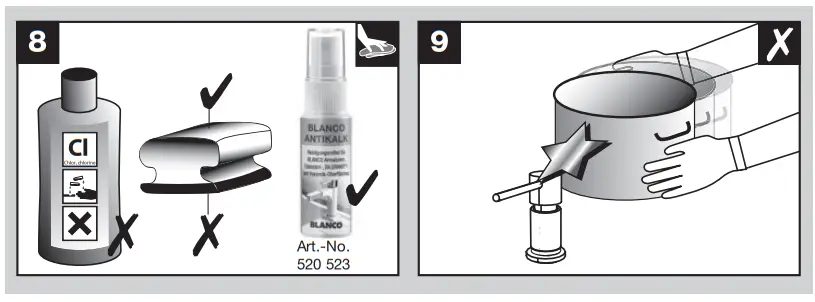 BLANCO LATO Washing Up Liquid Dispenser fig 4