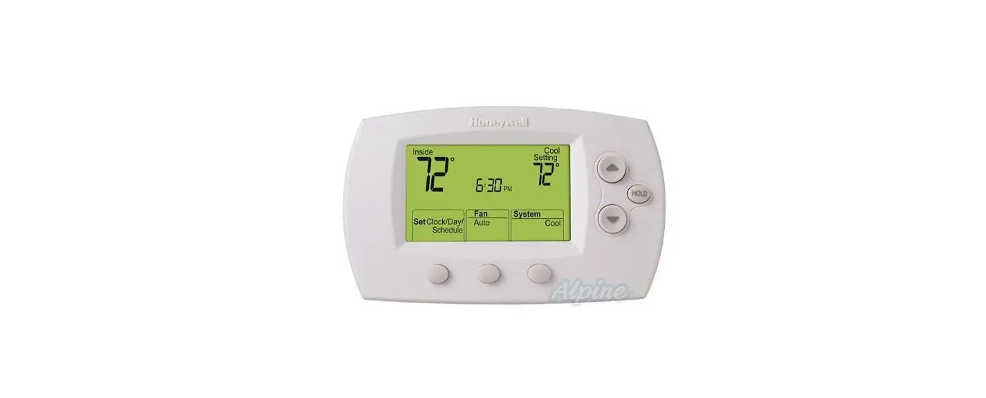 Honeywell 6000 Programmable Digital Thermostat User Manual