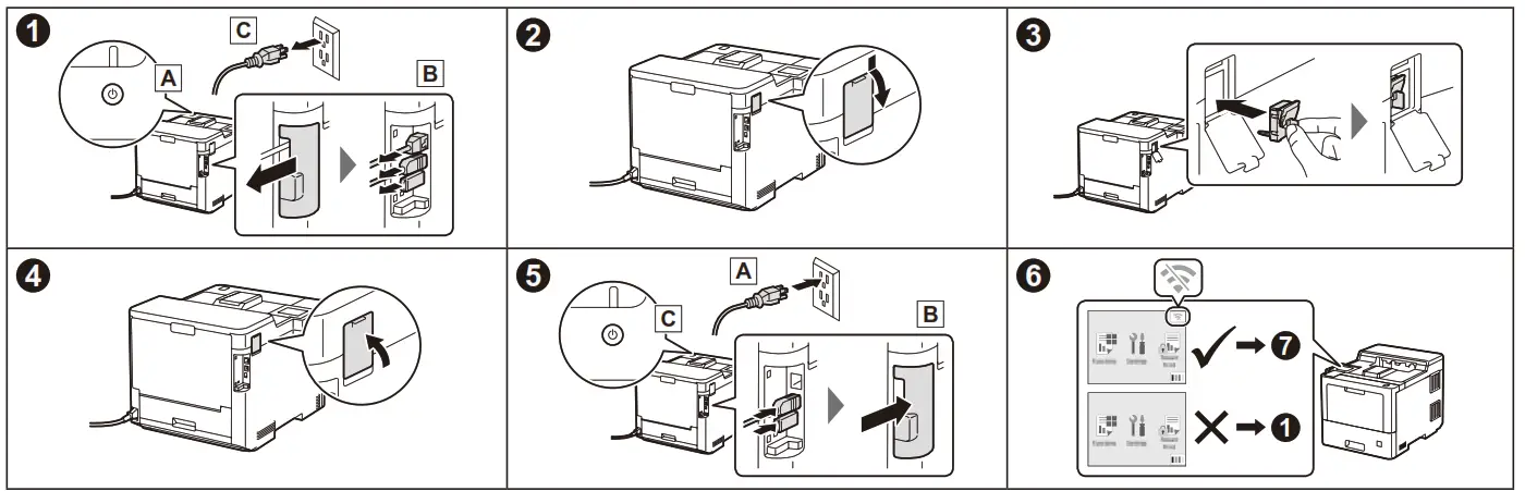 brother NC-9000W Accessories Wi-Fi adapter - Fig