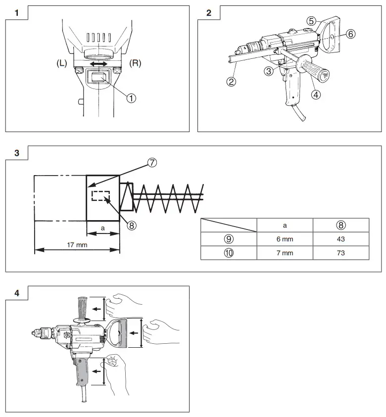 HiKOKI D 13 Drill - Figure 1