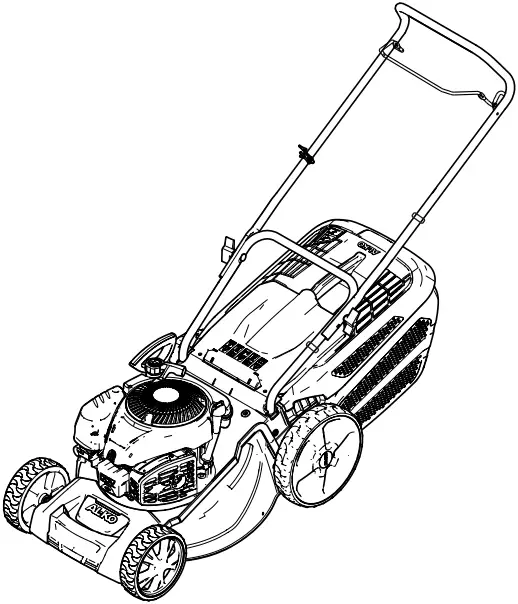 AL-KO 46.6 SP-B Plus Petrol Lawn Mower
