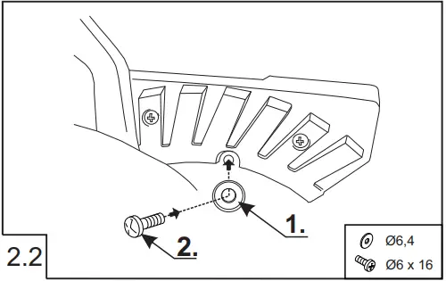 AL-KO 46.6 SP-B Plus Petrol Lawn Mower B02.2