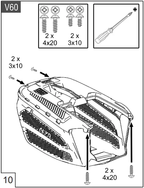 AL-KO 46.6 SP-B Plus Petrol Lawn Mower B10