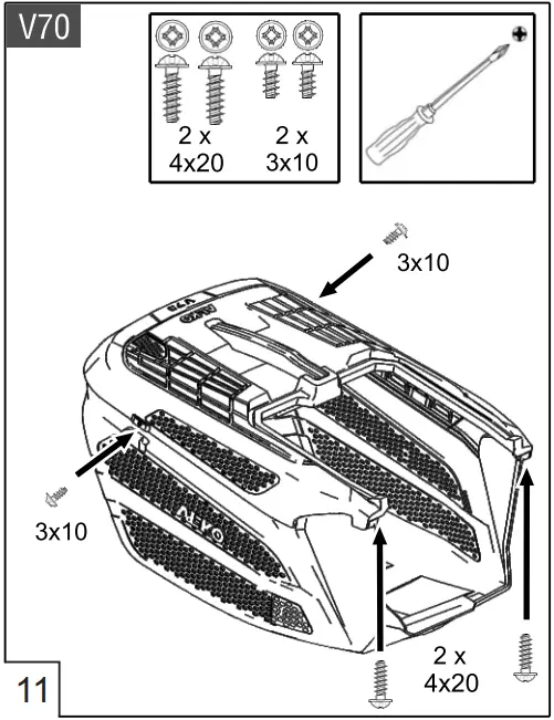 AL-KO 46.6 SP-B Plus Petrol Lawn Mower B11