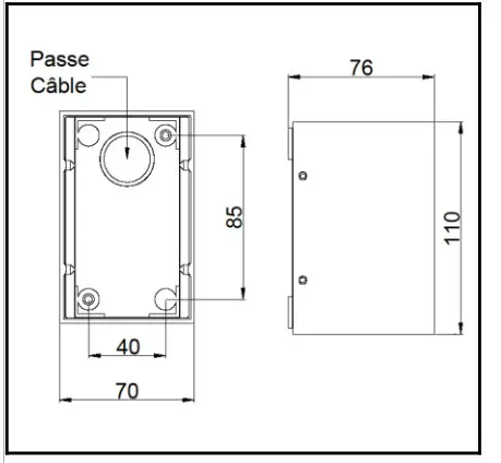 resistex 946212 Balder CUB 3 48W LED Wall Light - fig2