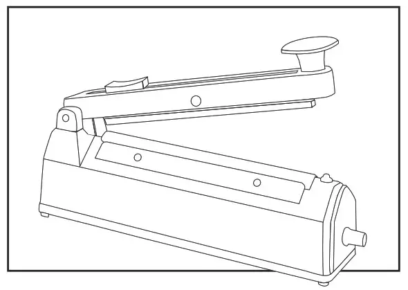 ULINE H-293 Impulse Sealer with Cutter - Cover
