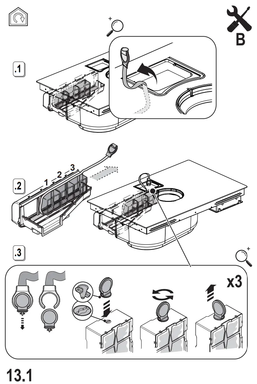 BERTAZZONI PE365IDDNET Induction Downdraft - fig18