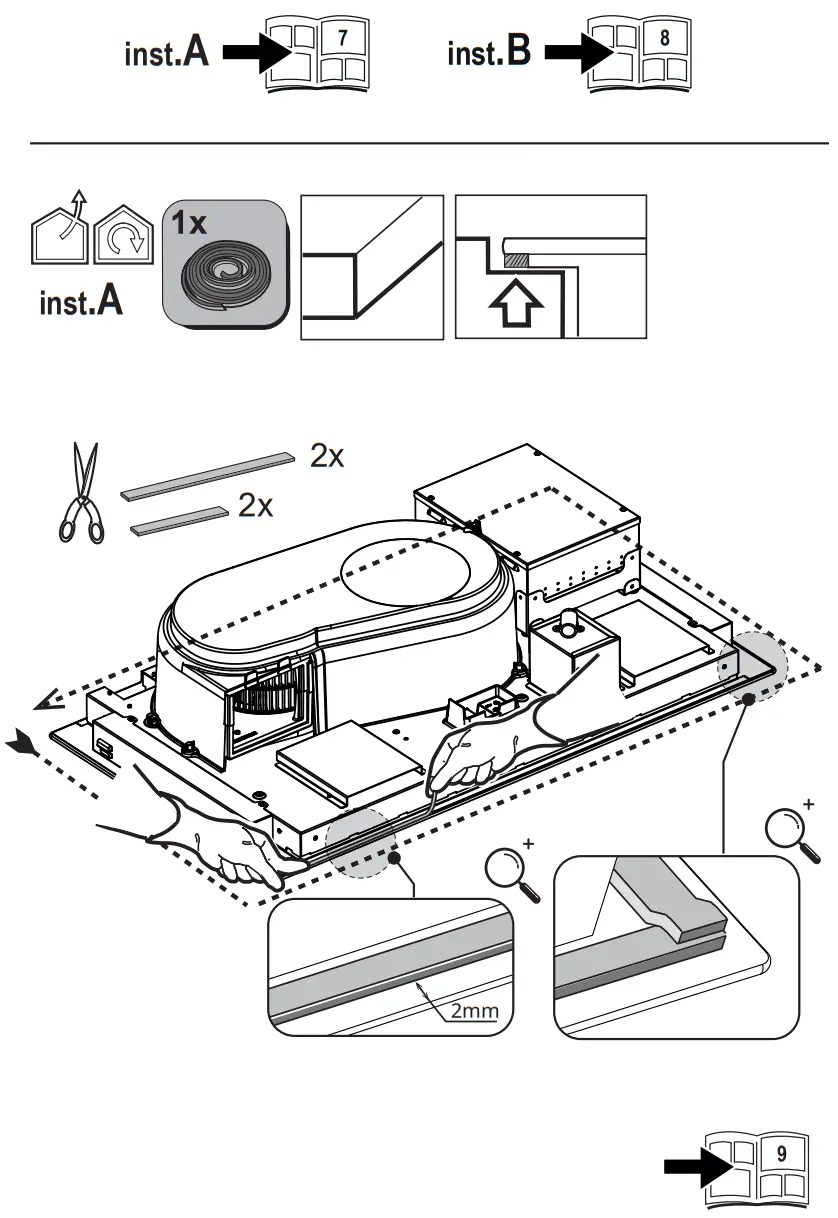 BERTAZZONI PE365IDDNET Induction Downdraft - fig8