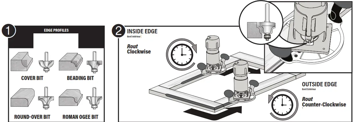 MILESCRAFT 1225 CompactSubBase Compact Router Attachment - fig 5