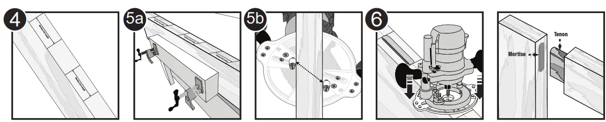 MILESCRAFT 1225 CompactSubBase Compact Router Attachment - fig9