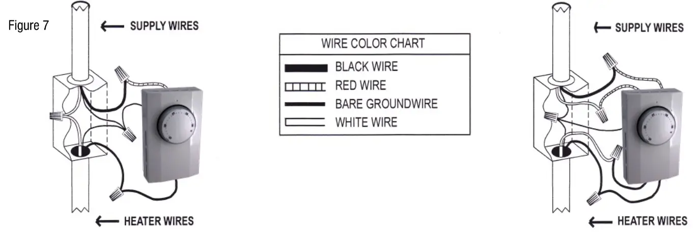 king PX2417-WD-R PX Comfort Craft Fan Forced Heater - 9