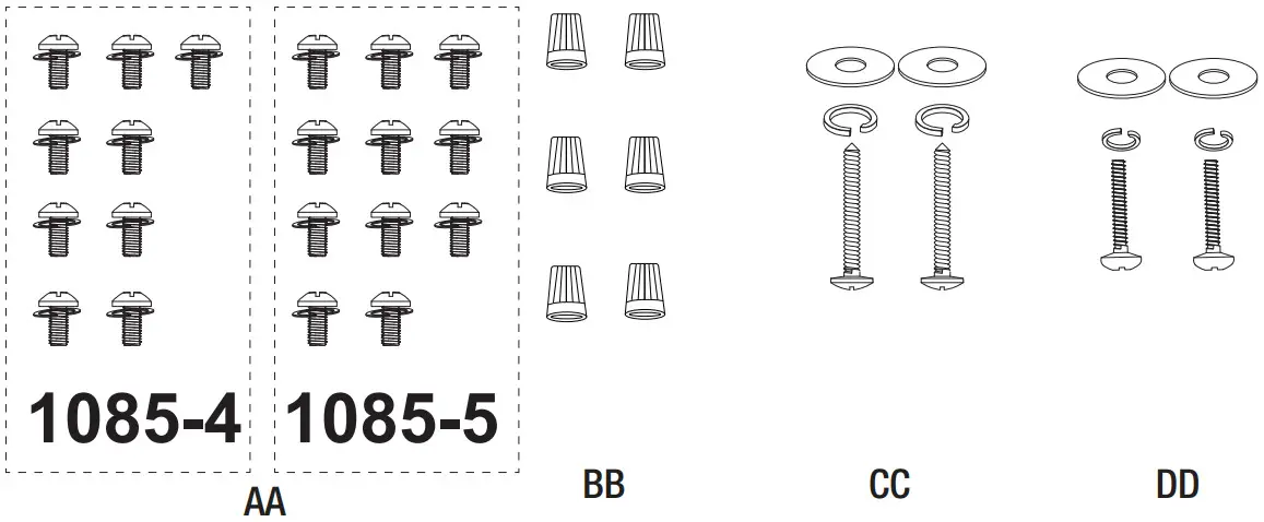 Fans 1085 5 Ceiling Fan - Figure 2