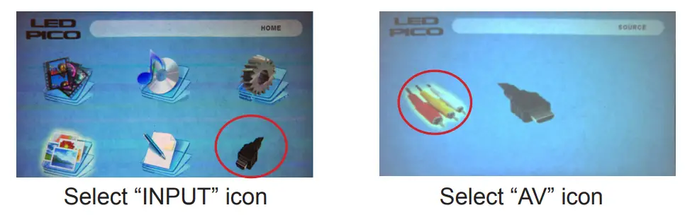 AAXA Technologies KP-101-01 AAXA LED Pico Micro Video Projector-20