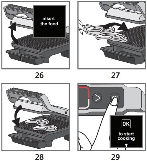 Cooking in automatic mode