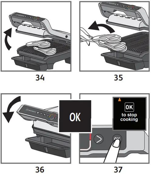 Cooking in automatic mode