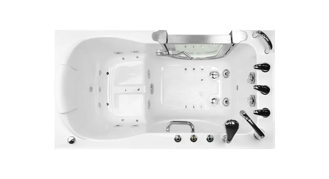 Ella Ultimate Walk-in Spa Bath With Foot Massage Instruction Manual
