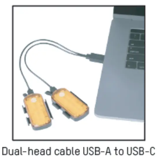 Blackburn 7149593 GRID Side Light Set USB Rechargeable Light - Fig