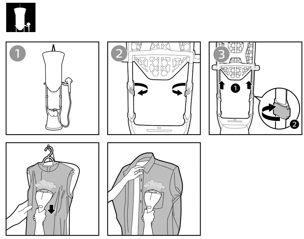 PHILIPS GC628 All In One Ironing Solution - Figure 10