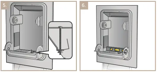Kimberly-Clark ICON Automatic Roll Towel Recessed Dispenser Housing with Trim Panel-FIG12