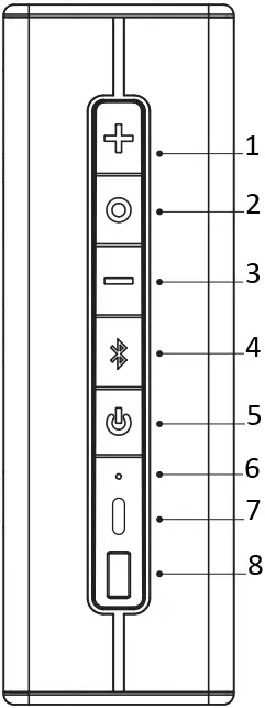 VICTROLA VPB-200 1 Portable Bluetooth Speaker A01