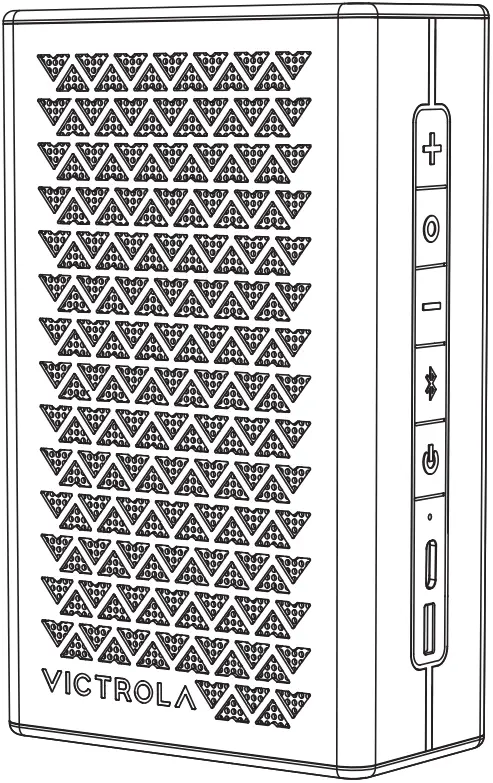 VICTROLA VPB-200 1 Portable Bluetooth Speaker