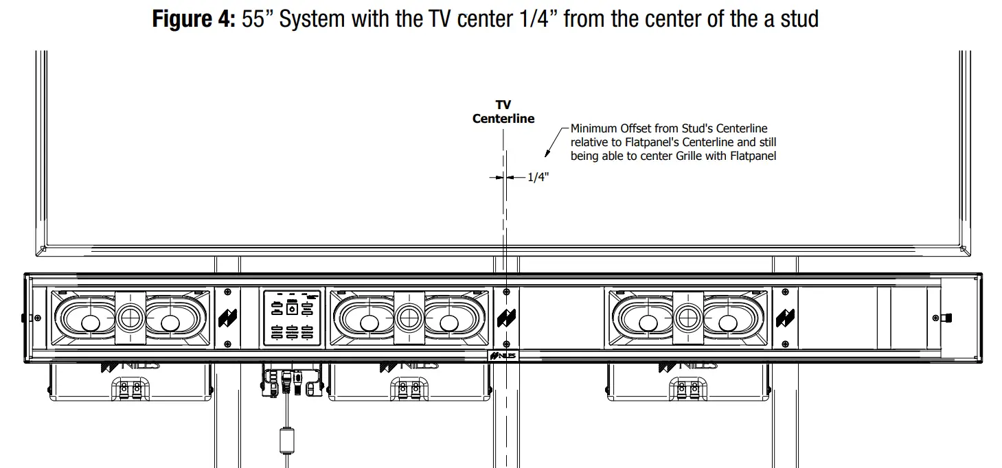 Niles CSF48P Passive Soundbar System-15