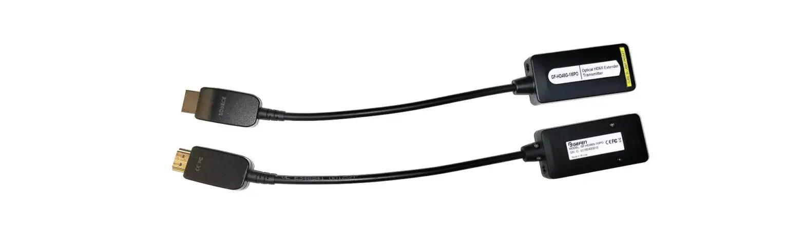 Gefen Gf-hd48g-1mpo Optical Hdmi 2.1 Extender Over Mpo Fiber Cable User Guide Gefen Gf-hd48g-1mpo Optical Hdmi 2.1 Extender Over Mpo Fiber Cable User Guide
