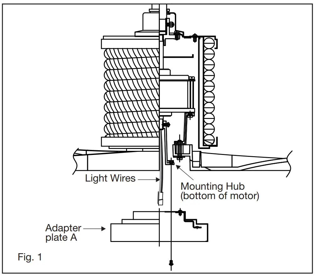 Installing The Monting Plate