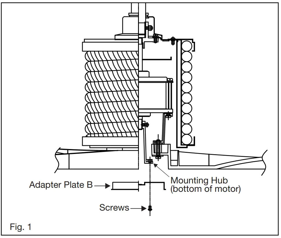 Installing The Fan Without The Light Kit (Optional)