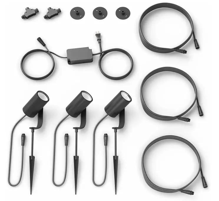 ‎Philips-Hue-1746730V7-Outdoor-Spot-Light-Base-kit-user-manual-fig-1