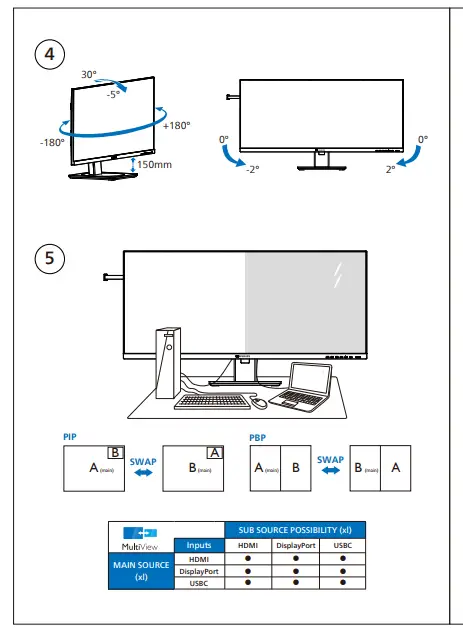 PHILIPS 5000 Series Business Monitor - Fig 6