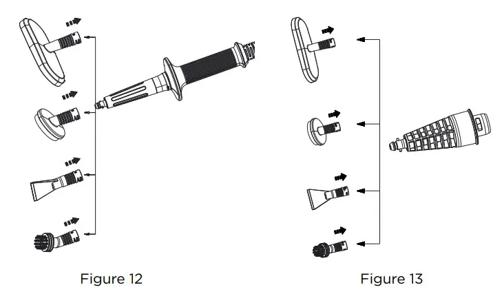 Midea MVC-SC20B Water Tank 130°c Handheld Steam Mop - fig12